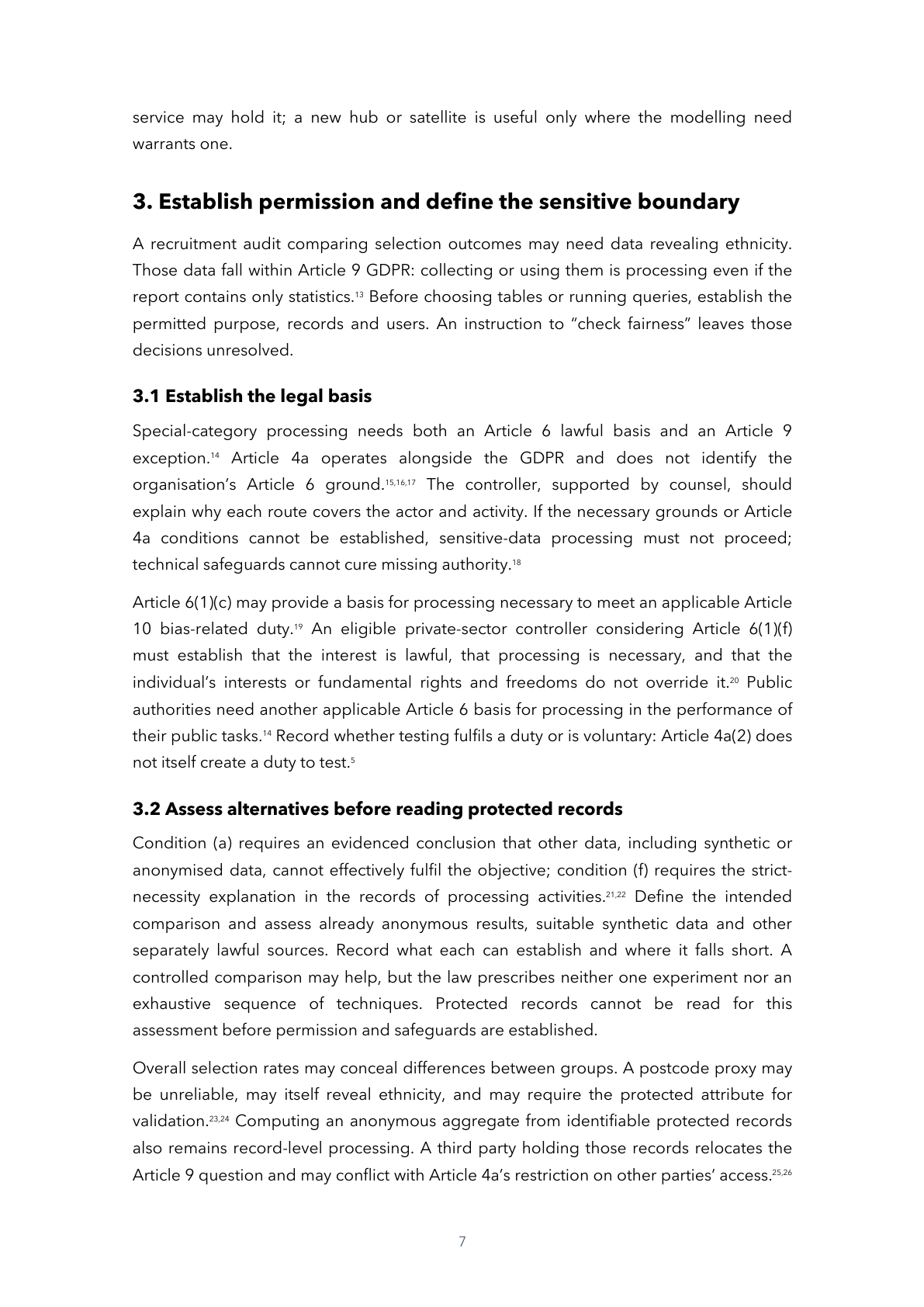 Page 7 of 24 — Keep It Secret, Keep It (in a) Safe, Then Cast It into the Fire: Engineering AI Act Data Governance — A Practical Guide for Data Teams