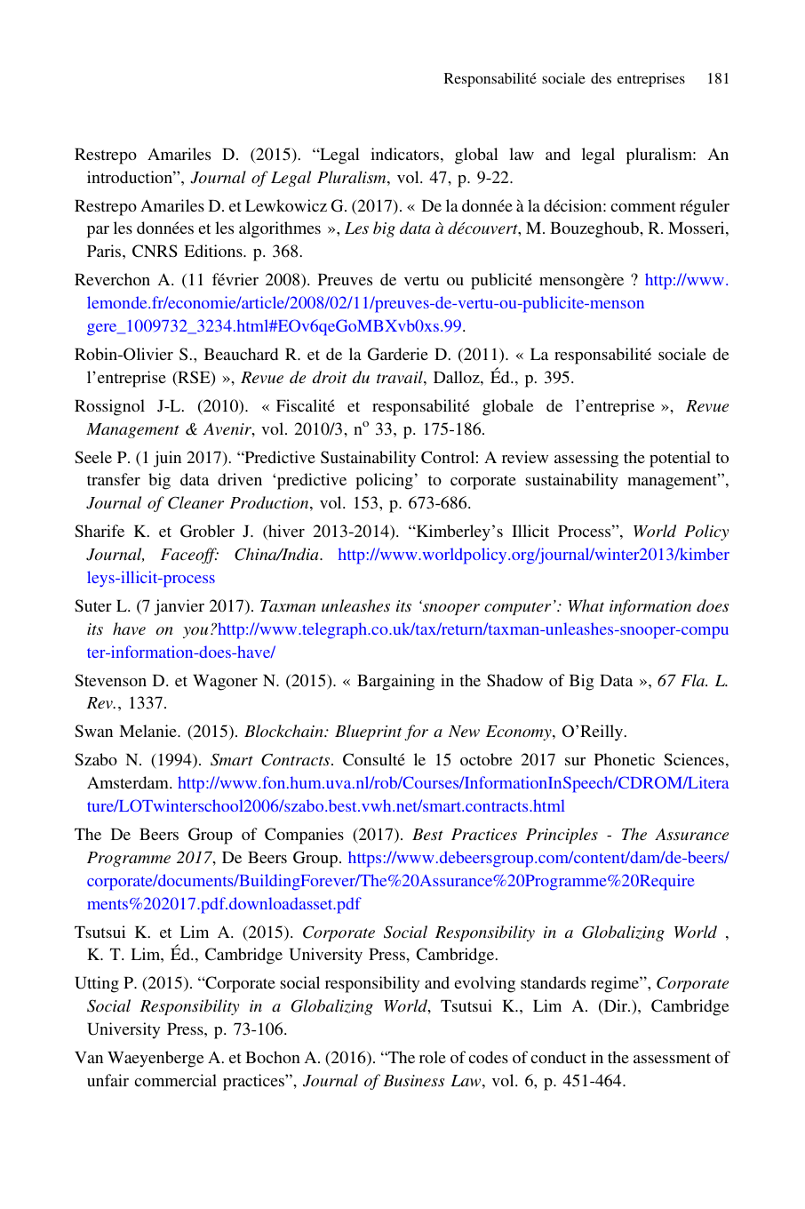 Page 21 of 23 — Responsabilité sociale des entreprises
